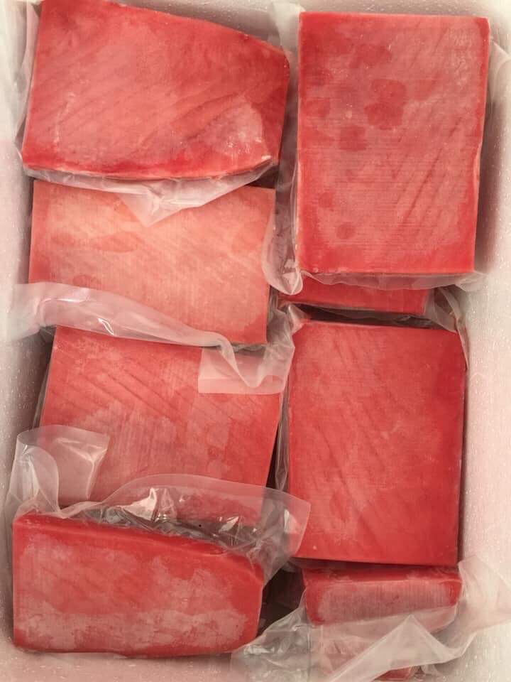 Cá ngừ saku chuẩn sashimi