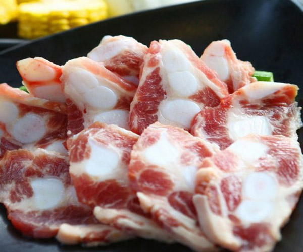 Sườn sụn heo non nhập khẩu – hình ảnh thực tế