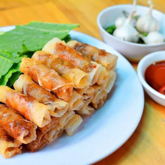 Chả ram tôm đất Bình Định
