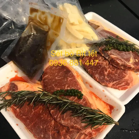 Set bít tết bò Mỹ