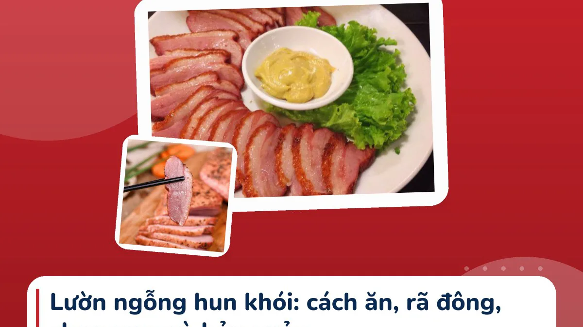 Lườn ngỗng hun khói: cách ăn, rã đông, chọn mua và bảo quản